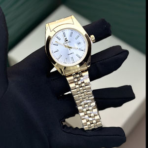 Collection de montres habillées automatiques pour hommes, cadran blanc, chiffres romains, lunette cannelée, fabrication OEM/ODM CUOOL - Product Image 5