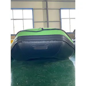 Hot sale 6 7 8 Person Durable Pvc Hull Material And Drifting Use Inflatable PVC PackRaft Fishing Boat For Sale