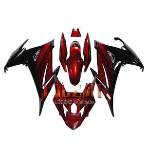 Corps Pour YAMAHA <span class=keywords><strong>FZ6</strong></span> FZ 6R FZ6N FZ6R 09 10 11 12 13 14 15 171No.26 FZ-6R 2009 2010 <span class=keywords><strong>2011</strong></span> 2012 2013 2014 2015 Carénage vin rouge blk - Product Image 1