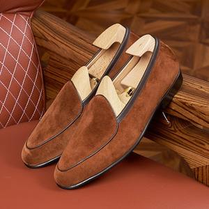 Mocasines de Punta Cuadrada para Hombre 2025 - Ligeros, Transpirables, Antideslizantes, con Cordones, Estilo Británico, para Oficina y Trabajo, Primavera/Verano - Product Image 6