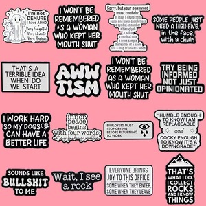 Spilla in smalto 3D di alta qualità con citazioni creative in inglese, distintivo classico per album, spilla <span class=keywords><strong>da</strong></span> <span class=keywords><strong>collezione</strong></span> per fan, gioiello, medaglia, accessorio regalo - Product Image 1