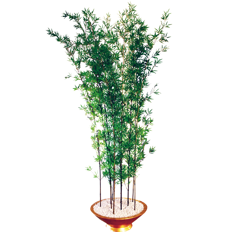 Оптовая продажа, искусственное бамбуковое растение для коммерческого ландшафтного украшения, индивидуальные искусственные бамбуковые растения, заводская цена