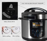 Autocuiseur Électrique Multifonctionnel 1000W 6L en Acier Inoxydable avec Écran LCD – Fabricant