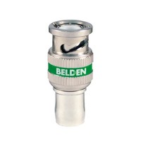 Nuevo Conector BNC Mini RG59 de 3 Piezas Belden 1855ABHD3 de 6 GHz, Conexión de Cobre Desnudo 7834ANC, Belden 1855ABHD3