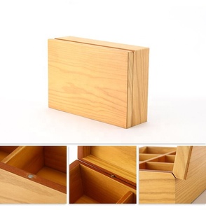 Boîte à thé en <span class=keywords><strong>bois</strong></span> <span class=keywords><strong>vide</strong></span> personnalisée Carton en bambou pour le stockage du chocolat <span class=keywords><strong>Caisse</strong></span> à <span class=keywords><strong>vin</strong></span> en <span class=keywords><strong>bois</strong></span> ronde promotionnelle avec logo personnalisé - Product Image 4
