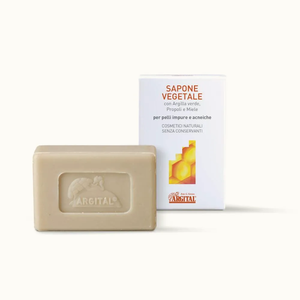 Argital Jabón Corporal Natural de 100g, Arcilla Verde Vegetal Sólida para Piel Grasa y Propensa al Acné, Tratamiento para el Acné - Product Image 1