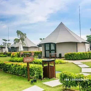 Lüks afrika Mahali Mzuri safari çadır otel tesisi