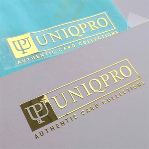 Etiqueta Adhesiva Metálica Dorada de Lujo Personalizada, Adhesivos Metálicos con Logotipo 3D en Relieve, Resistentes al Agua - Product Image 3