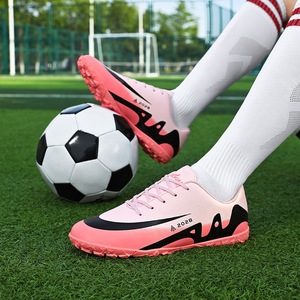 Botas de Fútbol <span class=keywords><strong>con</strong></span> Tacos Antideslizantes, Suela de TPR, Forro de Malla, Entrenamiento Profesional, Unisex, Adultos, Niños, Jóvenes - Product Image 4