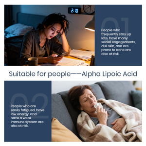 Stabilized <strong>R</strong>-Lipoic Acid Capsules - High Purity <strong>ALA</strong> for Healthy OEM Personalized Blend Bulk Wholesale 90 Capsules - Product Image 5