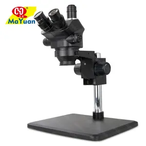 7x 50x Trinoculaire Stereo Zoom Mobiele Telefoon Elektronische Reparatie Microscoop Voor Moederbord Micro Solderen