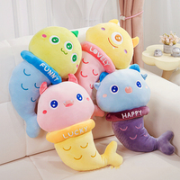 Jouets en peluche sirène personnalisés pour enfants, cadeaux pour filles, peluches sirènes, peluche de muneca sirena
