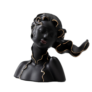Finition en <span class=keywords><strong>marbre</strong></span> polyrésine Mythologie grecque Déesse Athéna <span class=keywords><strong>Buste</strong></span> - Product Image 6