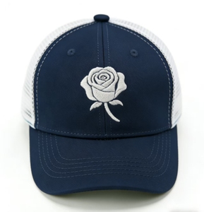 Gorras de Béisbol Personalizadas con Bordado 2D de Rosas, Gorra Trucker de Mezclilla y Malla, Moda para Exteriores, Unisex, Adulto - Product Image 2