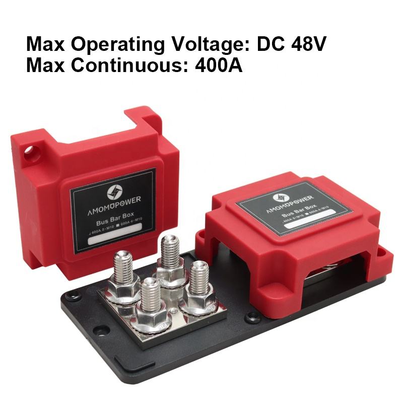 48V DC 400A 8xM10 3/8