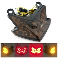 Feu arrière LED intégré Lavitin avec clignotants pour moto KAWASAKI Z125 Pro 2017-2025 Z800 ZX-6R 2013-2018 Pièces