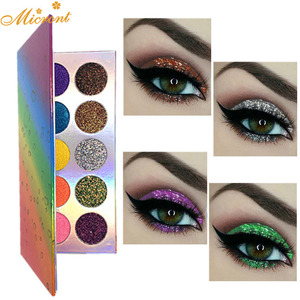 Best-seller du commerce extérieur : <span class=keywords><strong>Palette</strong></span> de fards à paupières 10 couleurs, finition scintillante effet diamant, éclat doux, <span class=keywords><strong>vente</strong></span> directe usine - Product Image 2