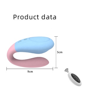 เครื่องสั่นแบบไร้สายสำหรับผู้หญิง สวมใส่ได้ มองไม่เห็น ของเล่นผู้ใหญ่สำหรับคู่รัก ชาร์จผ่าน USB ได้ ดิลโด้กระตุ้นจุดจี ซิลิโคน กระตุ้นสองจุด - Product Image 2
