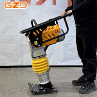 Compacteur vibrant électrique GZD 3kW à haute efficacité pour la construction routière