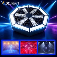 Effet de scène grand fond de moulin à vent Dj Bar Club ventilateur rotatif Led Wash 5050 Rgb Dmx scène matrice panneau lumière Led