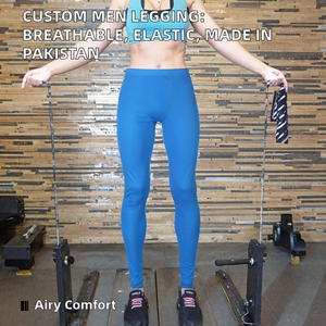 Leggings de compresión de alta calidad para hombre, de secado rápido, para MMA, gimnasio, correr, entrenamiento. - Product Image 2