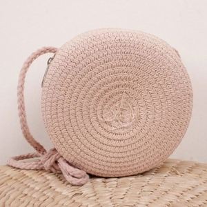Panier à levain et <span class=keywords><strong>sac</strong></span> à <span class=keywords><strong>pain</strong></span> rond en paille avec insert, sacs pour paniers de mariage - Product Image 2
