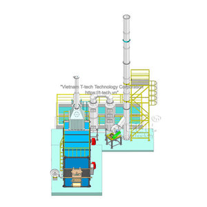 Incinerador de residuos industriales para uso en fábrica, fabricación de equipos de incineración de residuos con alta eficiencia - Product Image 1