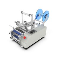 Machine d'étiquetage automatique de bouteilles YIMUPACK avec imprimante laser, étiqueteuse et machine de codage de date