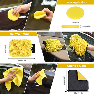 Professional 20pcs Microfiber <strong>Wash</strong> Kit Includes Wheel <strong>Brush</strong> Tools <strong>for</strong> <strong>Car</strong> Detailing Minimum Order Accepted - Product Image 4
