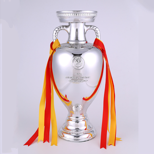 Trofeo Metálico para Campeonatos Deportivos, Baloncesto, Fútbol, Corona, Cubierta Superior de Dos Orejas - Product Image 5