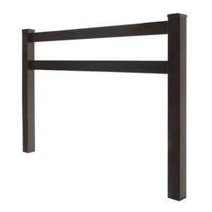 Nhiệm vụ nặng nề 3 đường sắt PVC ngựa hàng rào PVC hàng rào bài và đường sắt - Product Image 4