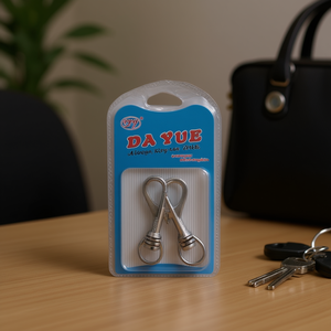 Da Yue Metal Key Chain 12Pcs Pack For Keys And Bags - Product Image 2