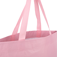 Sac fourre-tout personnalisé en RPET laminé, cousu, en matériau écologique recyclé, réutilisable, pour courses ou cadeaux, avec un design unique