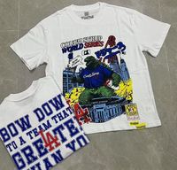 T-shirt graphique personnalisé pour hommes, streetwear Y2K vintage, vêtements en coton surdimensionnés, vêtements de mode, fabricant en gros OEM