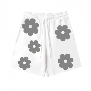 Nuovi <span class=keywords><strong>Pantaloncini</strong></span> da Uomo Pesanti con Stampa Puff, 100% Cotone, Casual <span class=keywords><strong>Streetwear</strong></span>, Chiusura con Elastico in Vita Media, Hot Shorts - Product Image 3