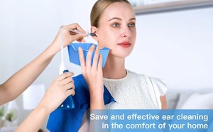 <span class=keywords><strong>Appareil</strong></span> portable pour le retrait du cérumen avec étanchéité IPX7 et matériau ABS - Kit de <span class=keywords><strong>nettoyage</strong></span> auriculaire par irrigation pour soins à domicile - Product Image 6