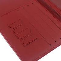 Cartera de pasaporte de viaje multifuncional impermeable Rfid funda de bloqueo de pasaporte Tarjetero con ventana de identificación de plástico