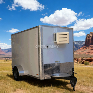 Camión de Comida Móvil para Helados con Diseño Personalizado, Remolque Refrigerado con Cortina Lateral - Product Image 1