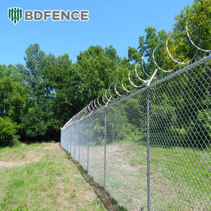 Valla de alambre de ciclón deportivo para granja de carreteras de seguridad galvanizada en caliente - Product Image 4