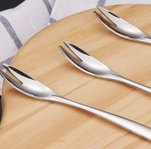 DFC1105 Cuillère et fourchette 2-en-1 pour fruits de mer et salades – Fourchette à fruits de mer, fourchette à salade, fourchette à fruits - Product Image 2