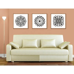 Diseña tu Propio Plantilla de Mandala, <span class=keywords><strong>Plantillas</strong></span> de Flores <span class=keywords><strong>para</strong></span> Pintar en Paredes - Product Image 6