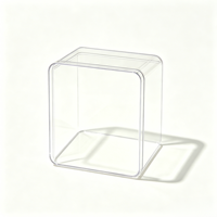 Emballages personnalisés jetables, recyclables, transparents, en plastique PP, pour biscuits, gâteaux, pain, salades, tiramisu, nouilles, sandwichs