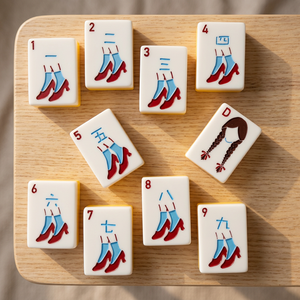 modern custom acrylic american mahjong table game set factory wholesale household leisure <b>entertainment</b> supplies - Product Image 3