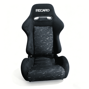 Sièges baquet de course universels Recaro en cuir et PVC imperméables rouges, personnalisés par le fabricant RE03 - Product Image 1