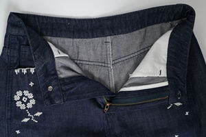 Ensembles de jeans pour femmes, pantalons pour femmes grandes tailles, <span class=keywords><strong>taille</strong></span> <span class=keywords><strong>haute</strong></span>, robes d'été, hauts, style européen et américain, skinny, évasés, pour femmes - Product Image 5