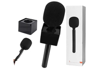 Microphone sans fil portable à pince pour col, idéal pour le streaming en direct en extérieur