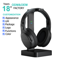 Casque sans fil OEM 2.4G pour regarder la télévision/écouter de la musique