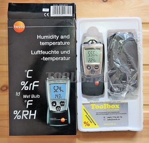 สินค้าใหม่ TES-TO 610 0560 0610 เครื่องวัดความชื้นในอากาศแบบพกพา - Product Image 2