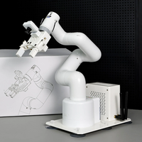 Kit de bras robotique à 7 axes JetCobot, collaboratif visuel avec Jetson Nano Orin Nano NX Super ROS Python, modules électroniques inversés