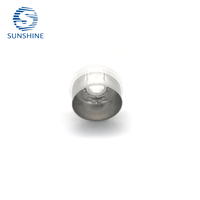 Prix d'usine 13mm Medical Flip Top Capuchon en aluminium-plastique pour flacon en verre